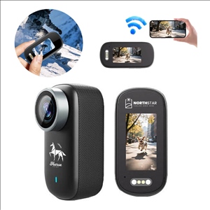 4K Ultra HD Mini Action Camera with 32GB Memory Card